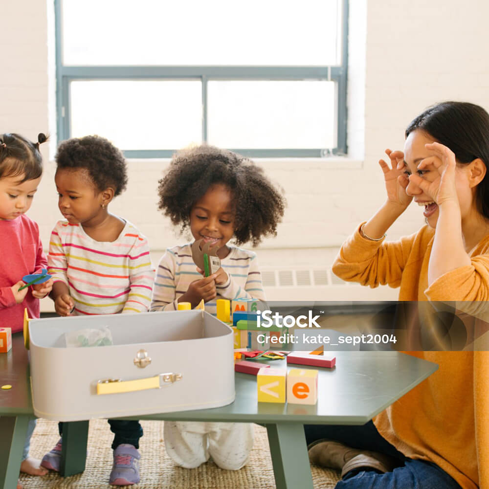 home based child care - children with adult